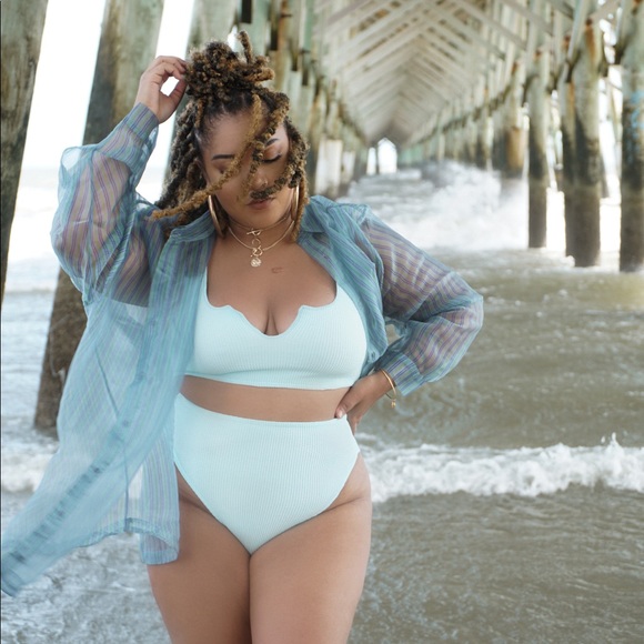 Sheer Organza Button Down Shirt from ASOS - Picture 1 of 3